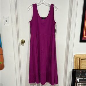 Purple Sleeveless Dress
